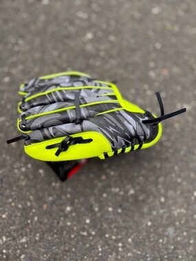 Neon Yellow & Black 9’’ Baseball Glove